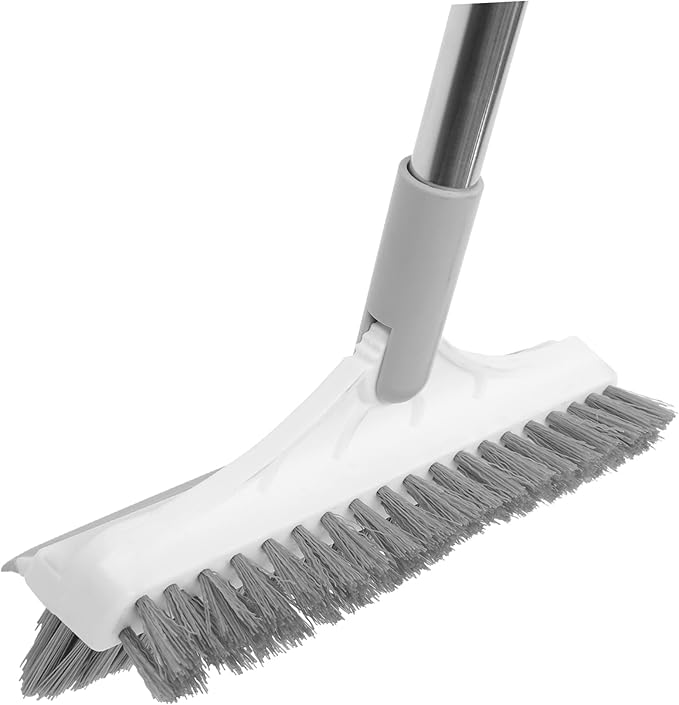 Bathroom Floor Cleaning Brush Tile Scrubber Long Handle Grout Cleaner Dust Mop
