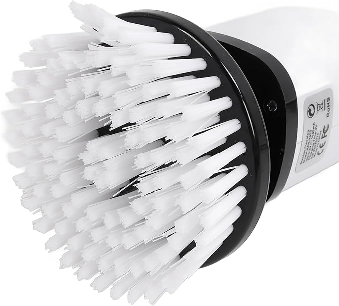 EVTSCAN Electric Spin Scrubber Cordless Handheld Adjustable Smart Power Shower Cleaning Brush 25W for Bathroom Tile Floor Car