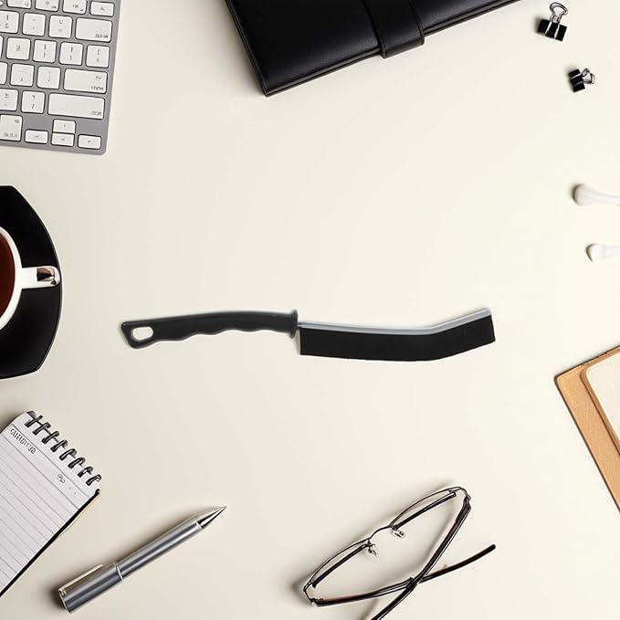 TOYANDONA 4pcs Multifunctional Hard Bristle Cleaning Brush Set Non-Slip Handle for Kitchen, Bathroom, and Grout Gap Cleaning Tools