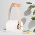 uxcell Toilet Paper Holder Wall Mounted Toilet Tissue Holder with Self-Adhesive Seamless Screw for Bathroom Washroom,White