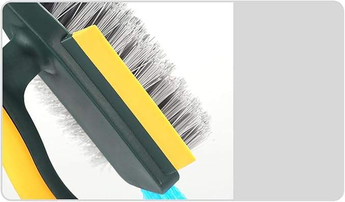 Crevice Cleaning Tool - Scrubber Cleaner Tool - with Ergonomic Handle Narrow Cleaning Brush,for Shower Kitchen Floor Tub Grout Household Countertop
