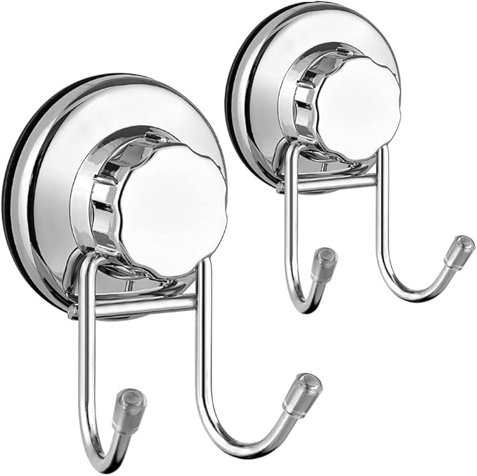 SANNO Powerful Suction Cups Replacement for Shower Caddy, Soap Holder, Robe & Towel Hooks - 8 Suction Cups