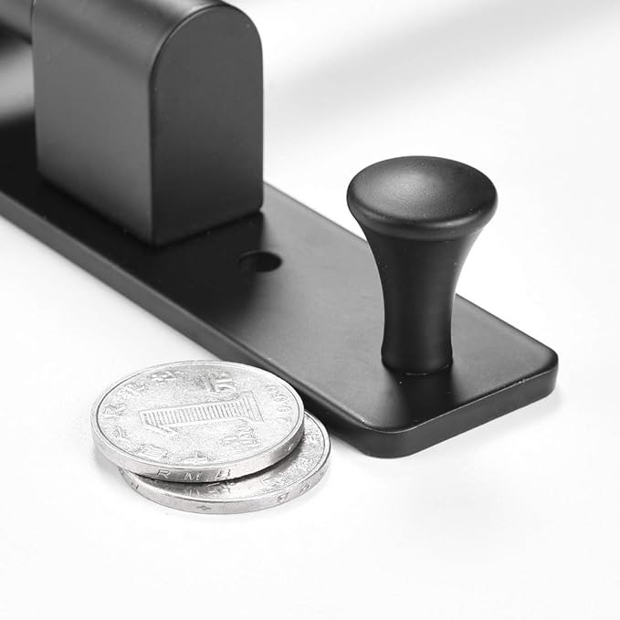 Swivel Hand Towel Bar Bathroom Swing Hanger Towel Rack Holder Matte Black Finish, Wall Mounted, 4-Arm