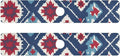 Kitchen Sink Splash Guard 2 PCS 30 Inch Sink Faucet Mat Splash Guard for Bathroom Countertop Water Absorbent Foldable Cuttable Soft Washable Vintage Blue Floral Patriotic