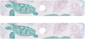 White Turtles Starfish Shell Coral Kitchen Sink Splash Guard Faucet Mat Diatomite Absorbent Pad for Bathroom RV 30x5.4in 2PCS water