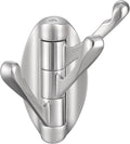 Angle Simple Bathroom Towel Hook, Metal Foldable Swivel Hook, Robe Coat Hanger for Wall, Brushed Nickel