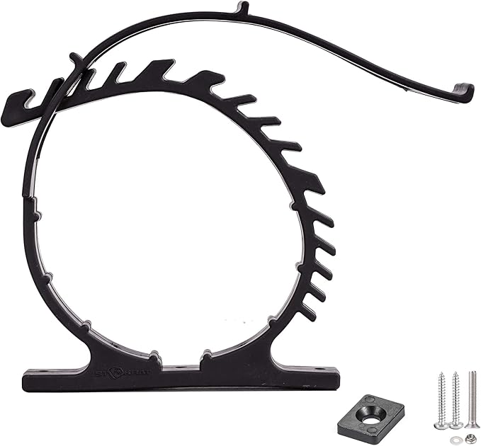 SINOKING Rubber Clamp for Mounting Tools & Equipment from 2.5" to 7.5" in Diameter