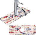 Watercolor Berry Cluster Kitchen Faucet Mat Splash Guard, 15.4”x5.7” Absorbent Quick Drying Sink Mat for Countertop Protection, Draining Mat Sink Protectors For Kitchen Bathroom, 1 Pack