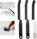 Crevice Cleaning Brush,Hard Bristle Cleaning Supplies,Grout Scrub Brushes with Clip for Clean Tile Floor,Gap, Bathtub, Sink, Window,Household Cleaning Tools,Home Essentials(3PCS DarkBlack White)