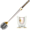 Horsepower Unicorn Gold Edition Electric Toilet Brush – Extra-Long Run Time Motorized Power, 360° Flexible Silicone Bristles, Rechargeable for Effortless Deep Cleaning