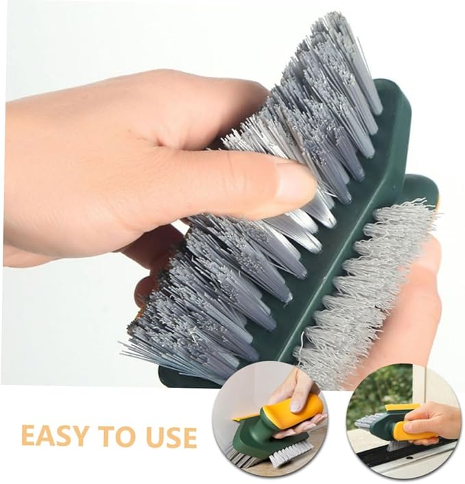 Ergonomic Handle Gap Brush Scrub Brush for Indoor Cleaning Dead Corner Scraper Grout Cleaner Non-Slip Tool Grip Multi-use for Home