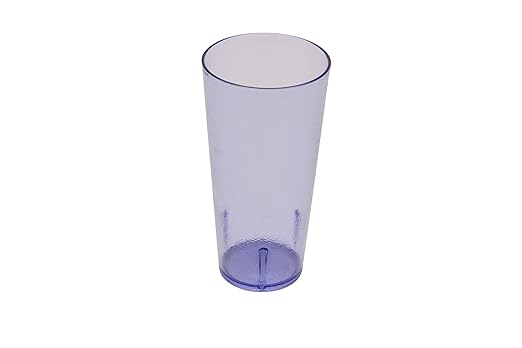 G.E.T. 6624-1-BL-EC Heavy-Duty Plastic Restaurant Tumblers, 24 Ounce, Blue (Set of 4)