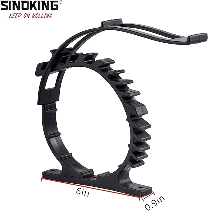 SINOKING Rubber Clamp for Mounting Tools & Equipment from 2.5" to 7.5" in Diameter