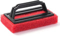 Scrub Sponge Brush with Handle Tub and Tile Brush for Bathroom Multiple Use Sponge Brush Scrubber