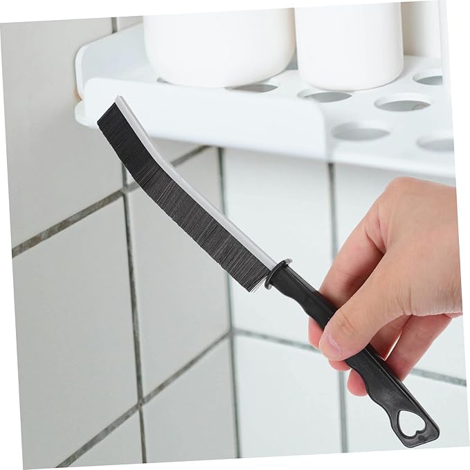 BESTOYARD 6Pcs Hard Bristle Crevice Cleaning Brush Set for Deep Cleaning Grout Tile and Corners Multi-Functional Household Tool for Windows Drains and Bathroom Use