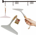 York ECONATURAL Bamboo Shower Squeegee Removes Excess Water from Large Glass Surfaces - Glass Panes, Shower Cubicles Without Leaving Stains, Brown