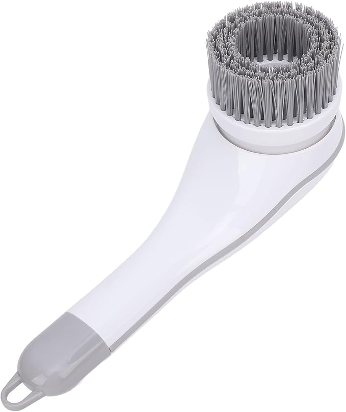 Electric Scrubber Kit - 2 Gears Handheld Cordless Brush for Kitchen & Bathroom, Ergonomic Design for Easy Use