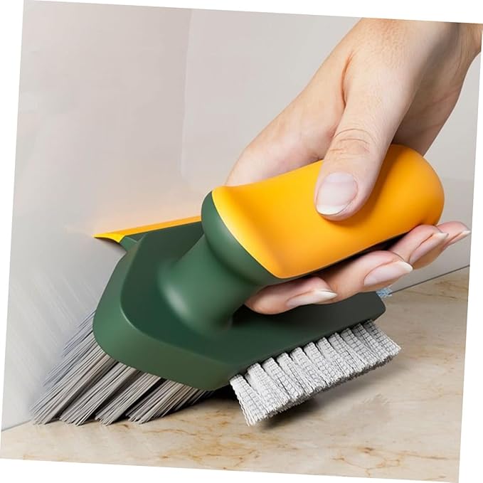 Ergonomic Handle Gap Brush Scrub Brush for Indoor Cleaning Dead Corner Scraper Grout Cleaner Non-Slip Tool Grip Multi-use for Home