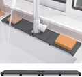 Fast Drying Faucet Mat for Kitchen Sink, Water Absorbent Diatomite Stone Sink Tray with Raised Feet, Kitchen Sink Splash Guard, Prevents Moisture Buildup, Durable Protector for Bathroom Counter