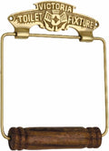 Renovators Supply Toilet Paper Holder - Antique Wall Mount Toilet Paper Holder - Sanitary Paper Holder - Vintage Bathroom Decor - Colonial Tissue Holder - Polished Brass, Victorian, Pack of 1