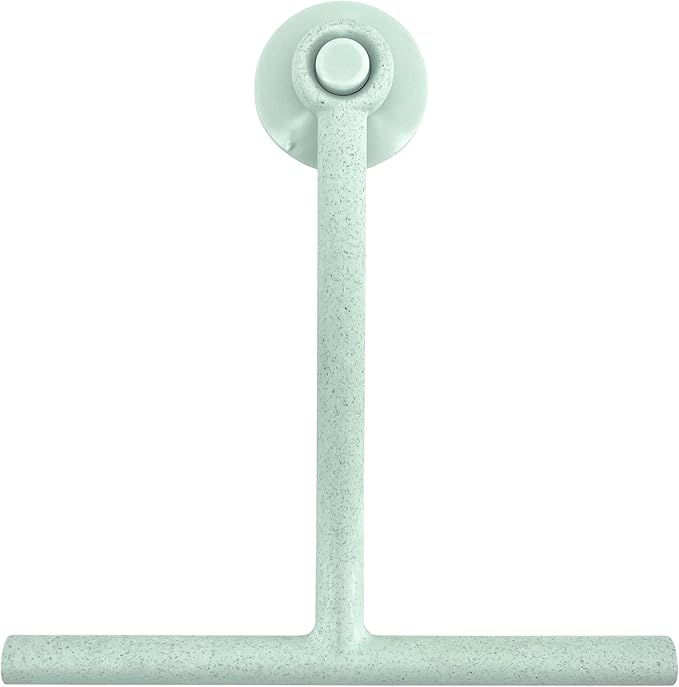 Splash Home Jasmine Eco-Friendly Shower Squeegee, Grey