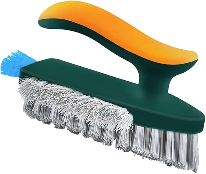 minkissy Multi-Functional Indoor Crevice Cleaning Brush for Kitchen Bathroom Grout Scrub Brush for Dead Corners Gentle Design