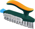 minkissy Multi-Functional Indoor Crevice Cleaning Brush for Kitchen Bathroom Grout Scrub Brush for Dead Corners Gentle Design