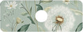Sage Green Dandelions Kitchen Sink Splash Guard Faucet Mat Diatomite Absorbent Pad for Bathroom RV 14.7x5.4in 1PCS water