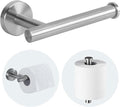Toilet Paper Holder - SUS 304 Stainless Steel Toilet Paper Holder Wall Mount, Toilet Paper Roll Holder for Bathroom, Kitchen, Washroom - Brushed Nickel