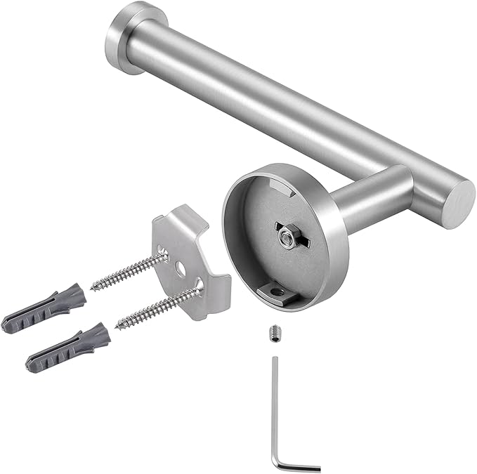 KES Toilet Paper Holder Wall Mount for Bathroom SUS304 Stainless Steel Brushed Finish, A2175S12-2