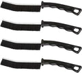 Gap Cleaning Brush, SUTEAR Bathroom Gap Brush 4pcs Multifunctional Gap Brush Crevice Cleaning Brush Tool Small Grout Cleaner Brush Hard Bristle Crevice Cleaning Brush for Kitchen Tiles Track