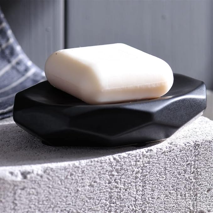 Ceramic Bathroom Accessory Sets Decoration Mouthwash Cup Toothbrush Holder Shampoo Dispenser Toilet Shower Organizer