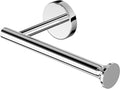 Toilet Paper Holder Wall Mount Bathroom Paper Roll Holder Tissue Handle Stainless Steel for Farmhouse Kitchen Silver Chrome