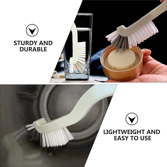 5pcs Household Deep Cleaning Brush Set for Kitchen and Bathroom Grooves Multi-use Sink and Tile Grout Cleaning Tools Detailing Brushes