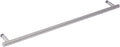 Rockwell Security 18" Ladder Type Single Side Towel Bar in Brushed Nickel Finish for Glass Shower Doors