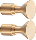 TECI Solid Brass Gold Hooks Heavy Duty Wall Mounted. Perfect for Purse,Coats, Jackets, Hats, Scarfs, Bags,Coat,Hat,Towel, and More.Available for Clothing Store, Hotel, Cafe, TC005C
