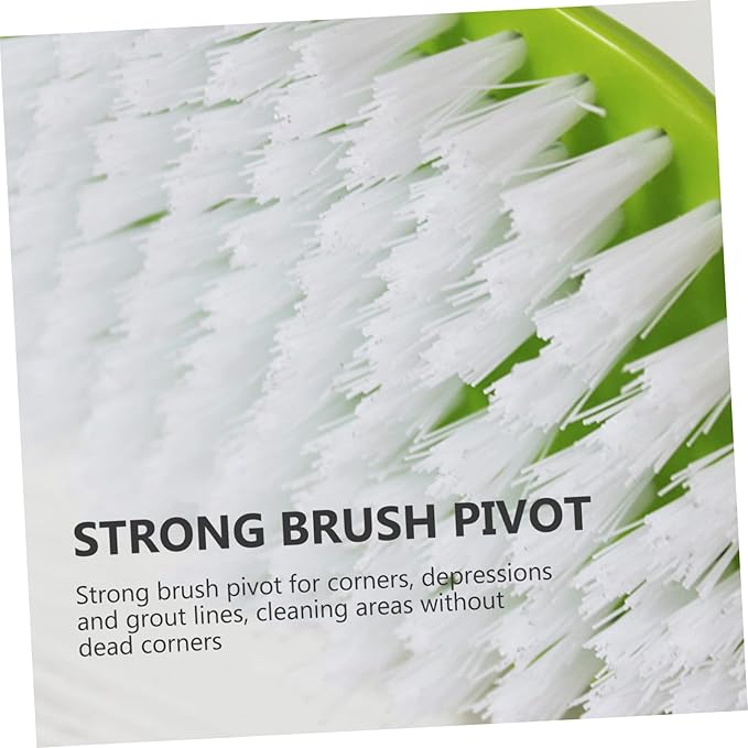 Didiseaon Long Handle Cleaning Brush Toilet Floor Grout Brush Material Extension-Type Bathroom