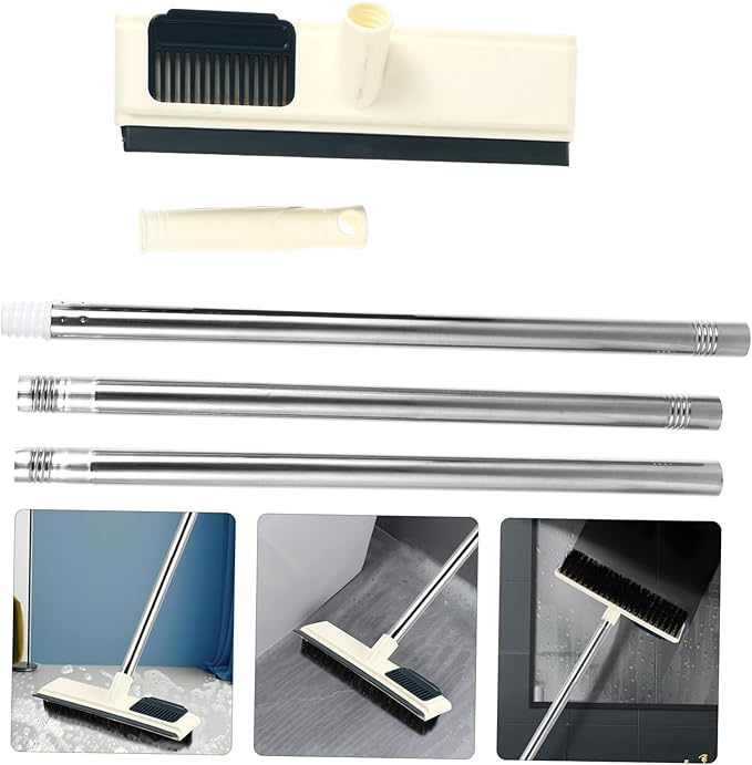 Long Handle Floor Scrub Brush Grout Cleaning Brush Shower Scrubber Cleaning Tool