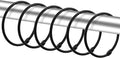 24 Pack Shower Curtain Rings, Rustproof Decorative Metal Round Shower Curtain Hooks for Bathroom Shower Rod (Black)