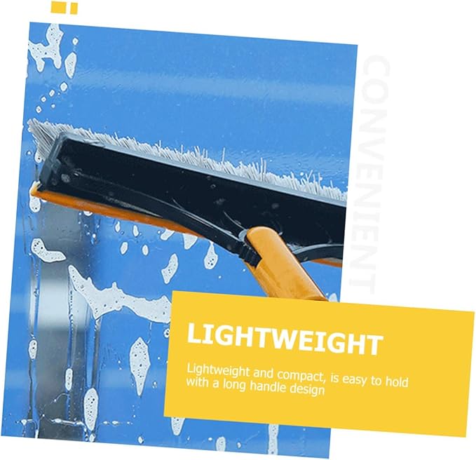 Cabilock -Handled Bathroom Scrub Brush for Deep Cleaning Tiles and Grout Hard Bristle Floor Brush for Hotel and Home Use Ergonomic Design for Easy Maneuvering