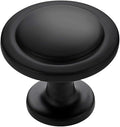 Ravinte 55 Pack 1-1/4 Inch Kitchen Cabinet Knobs Matte Black Zinc Pulls Door Handles for Dresser Drawers