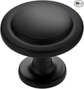 Ravinte 60 Pack 1-1/4 Inch Kitchen Cabinet Knobs - Matte Black Zinc Drawer Pulls and Door Handles for Dressers