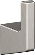 Amerock BH36000G10 | Brushed Nickel Single Robe Hook | 3-9/16 in. (90 mm) Length Towel Holder | Blackrock | Towel Hook for Bathroom | Bathroom Hardware | Bath Accessories