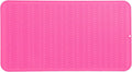 Silicone Dish Drying Mat for Multiple Usage,Easy clean,Eco-friendly,Heat-resistant Silicone Mat for Kitchen Counter or Sink,Refrigerator or Drawer Liner Rose 4XL 32 inches x 18 inches