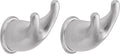 Moen YB8003BC Mason Robe Hook, 1 Count (Pack of 2), Brushed Chrome