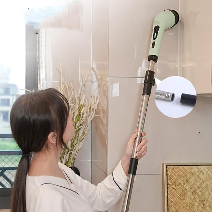 Electric Multi-Function Cleaning Brush - Suitable for Home Kitchen Bath Glass, Handheld, Powerful, Cordless Electric Multi-Function Cleaning Brush