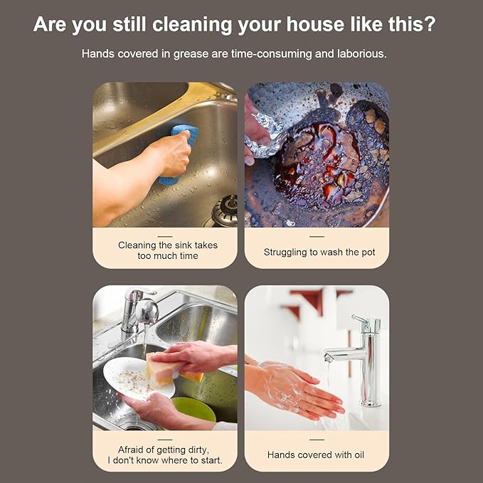 Electric Cleaning Brush, 3 Speed Settings 1600 2000 2400 RPM with LED Display IPX7 Waterproofs Rechargeable Cordless Scrubber with 5 Brush Heads, for Kitchen Bathroom Tiles