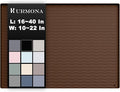 URMONA 22'' x 22'' Waterproof Silicone Under Sink Mat Cabinet and Counter Protector, Shelf Liner for Kitchen and Bathroom, Storage and Organizers, Litter Mat, Pet Cat Puppy Essentials(Brown)