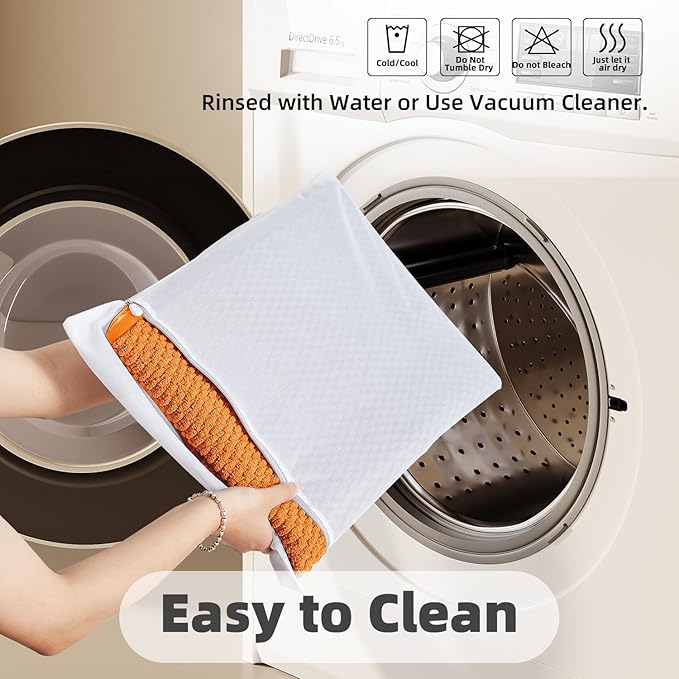 Bathroom Rugs Non Slip Washable, Super Absorbent Thin Bath Mat Quick Dry Low Pile Bathroom Rug, Orange 24"x36"