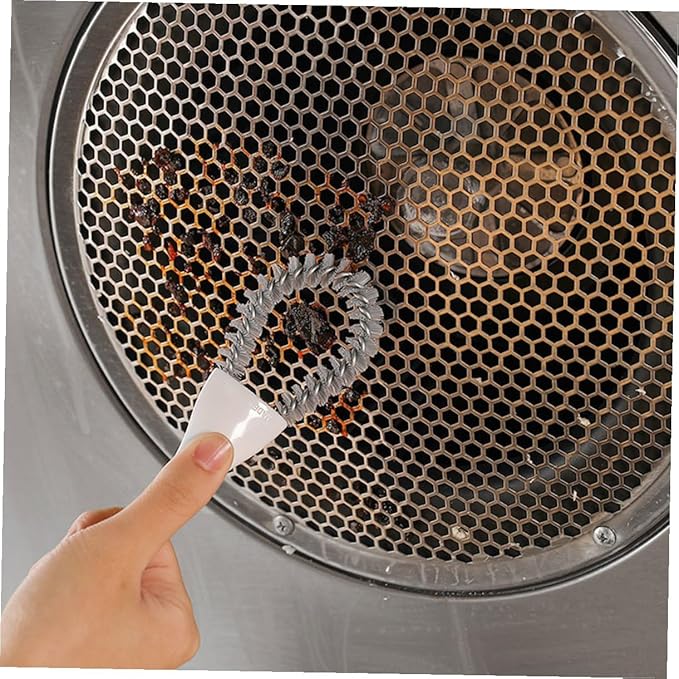 Beaupretty Multi-use Kitchen Cleaning Brush 2pcs Set with U-Shaped and Angled Crevice Scrub Brushes for Grout, Dead Corner, and Stove Grill Cleaning